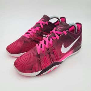 Nike Free TR 6 Pink Athletic Training Running Shoes Sneakers Womens Size 8